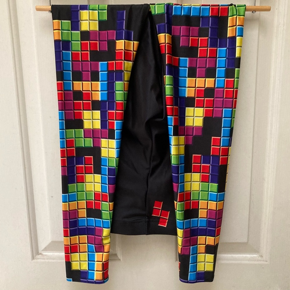 Black Milk Clothing Retro Gamer Leggings - limited, size: small / S, NWT